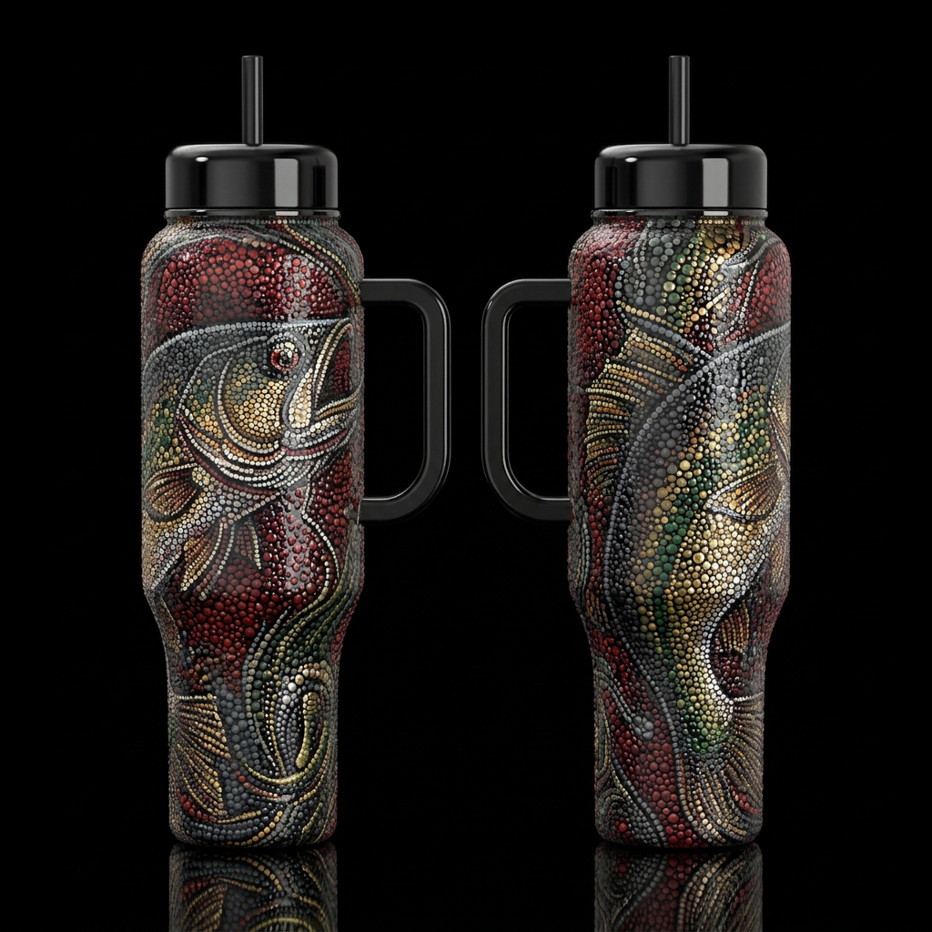 Big Mouth Catch water bottle design