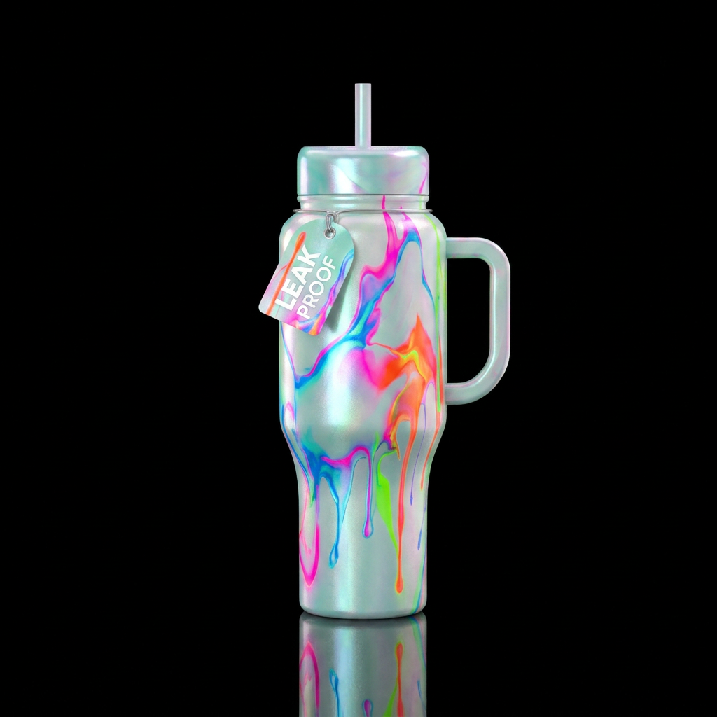 Hip N' Drip water bottle design