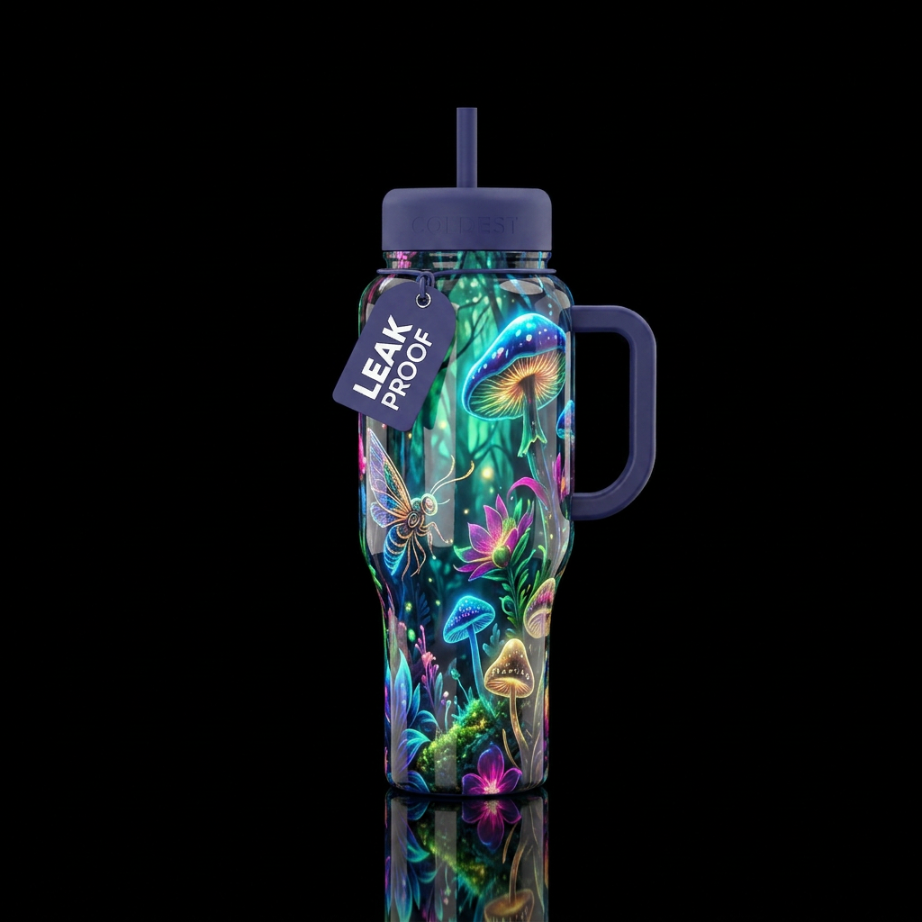 16K resolution, hyper-realistic, ultra-detailed te... water bottle design