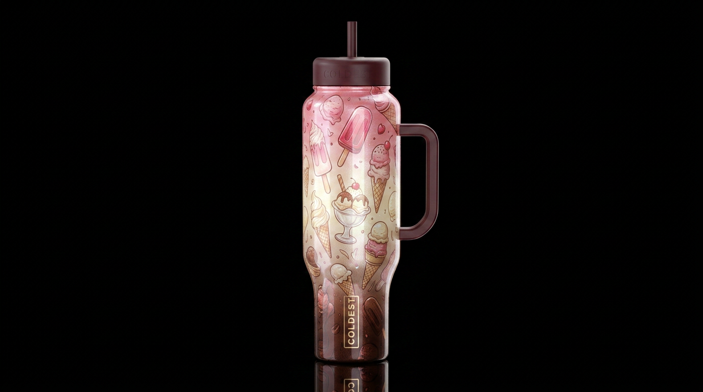 16K resolution, hyper-realistic, ultra-detailed te... water bottle design