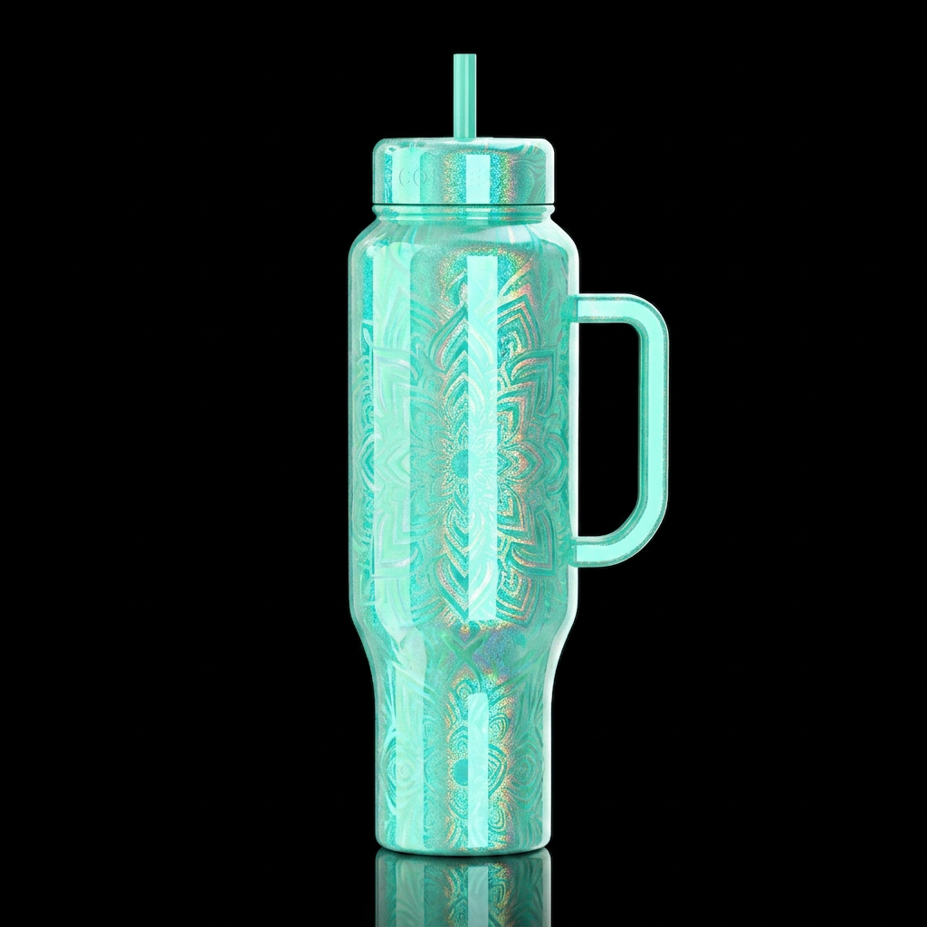 16K resolution, hyper-realistic, ultra-detailed te... water bottle design
