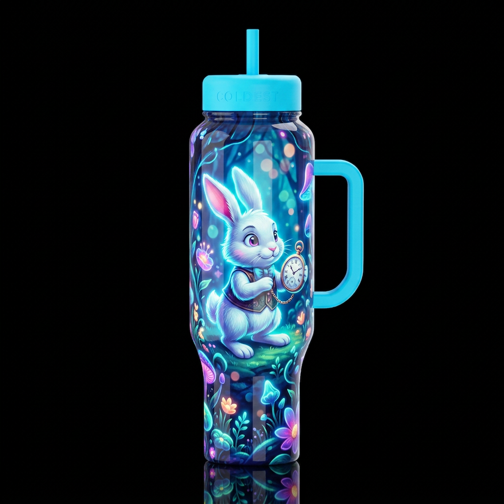 16K resolution, hyper-realistic, ultra-detailed te... water bottle design
