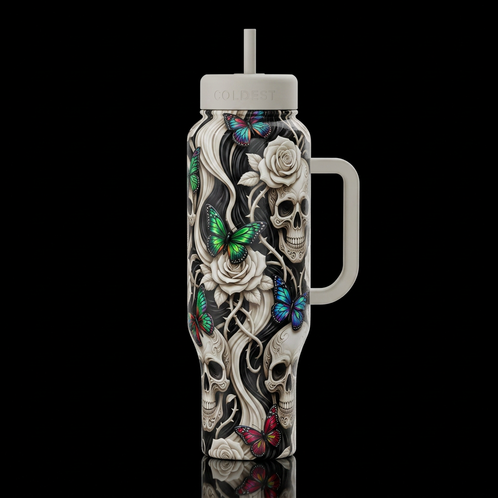 16K resolution, hyper-realistic, ultra-detailed te... water bottle design