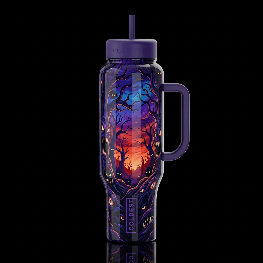 16K resolution, hyper-realistic, ultra-detailed te... water bottle design
