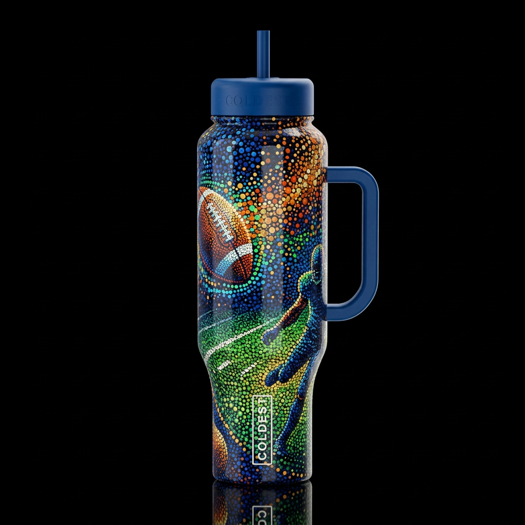 16K resolution, hyper-realistic, ultra-detailed te... water bottle design