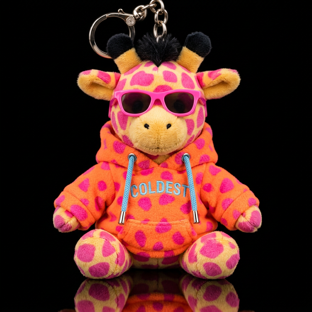 Gary the Giraffe water bottle design