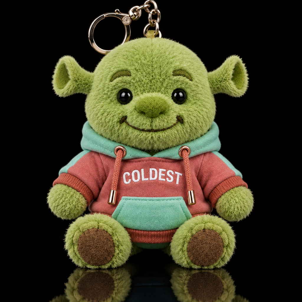 Ollie Ogre water bottle design