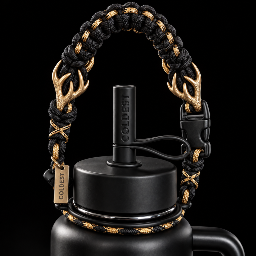 Golden Deer water bottle design