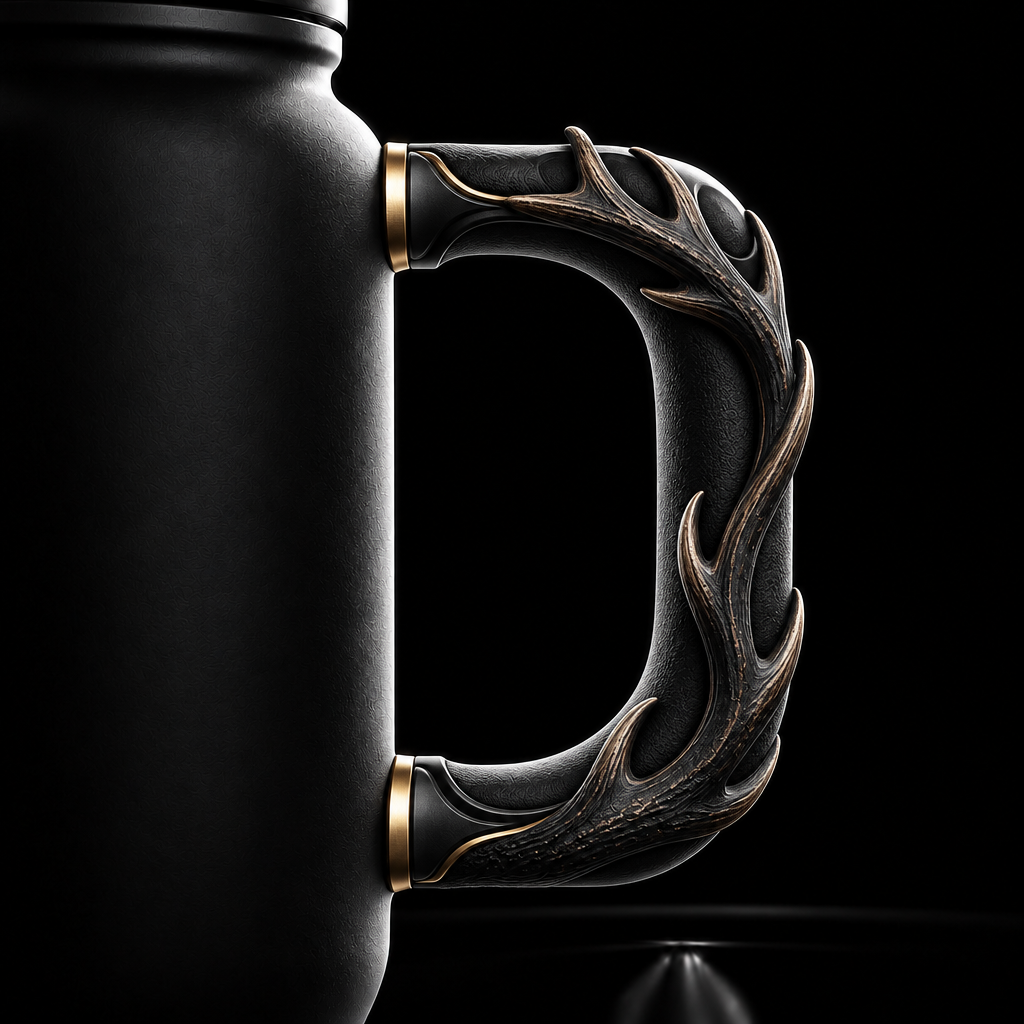 Golden Deer water bottle design