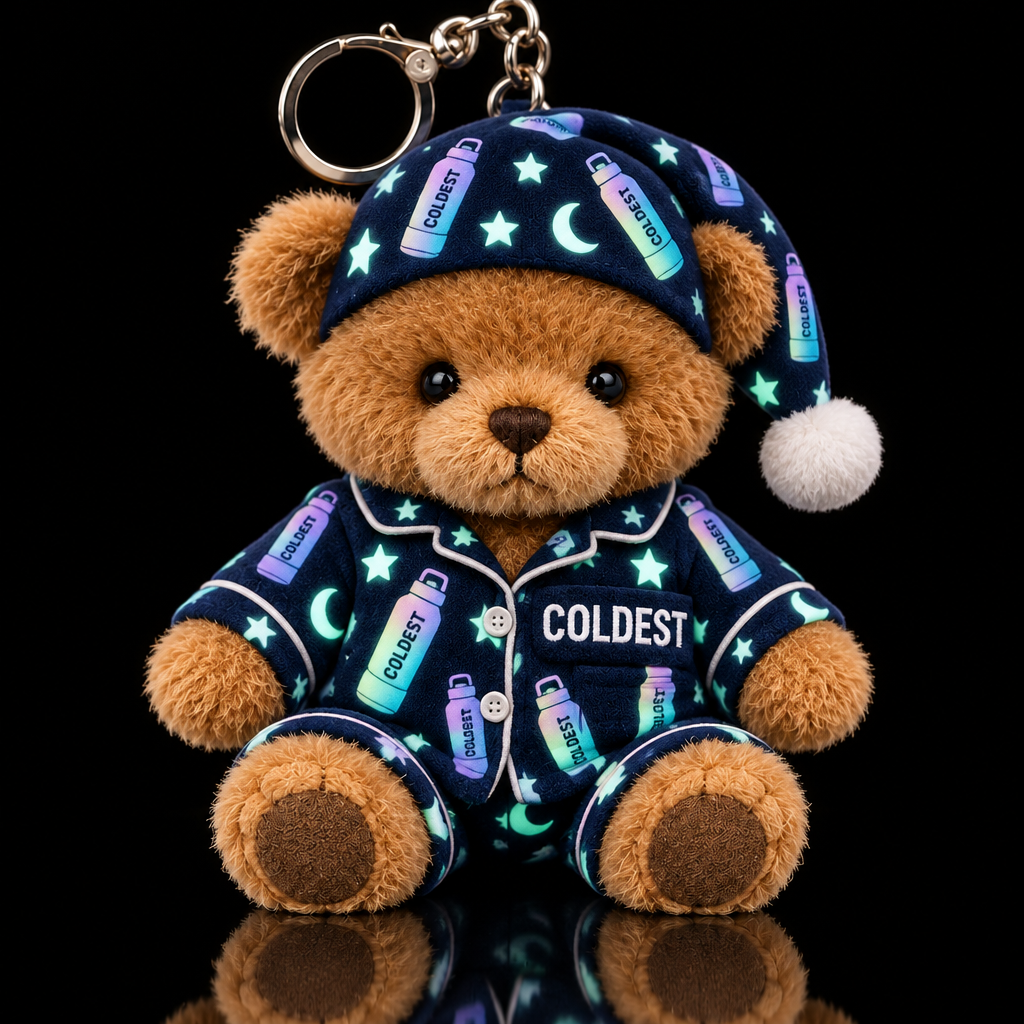 Coldie Bear water bottle design