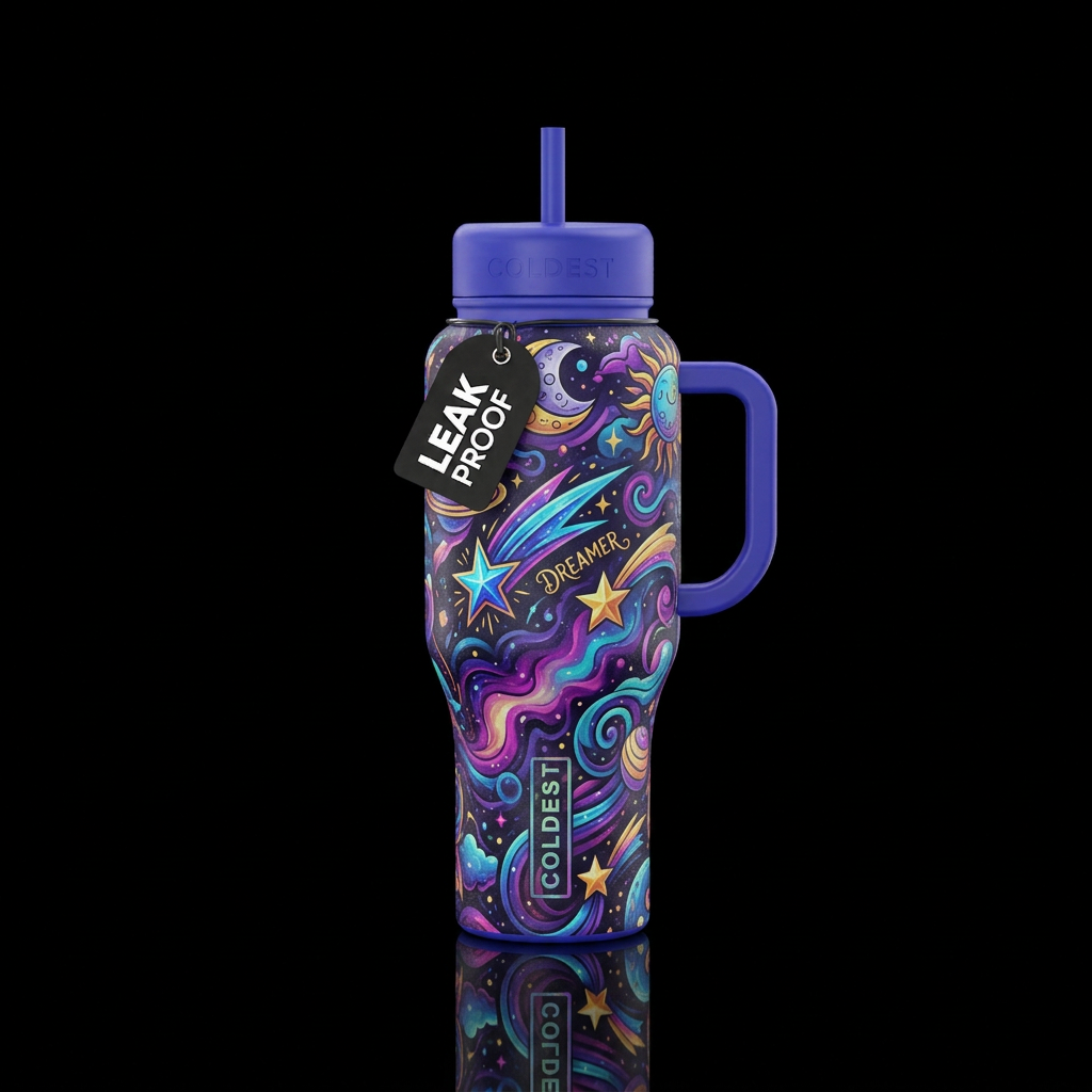 Dreamer water bottle design