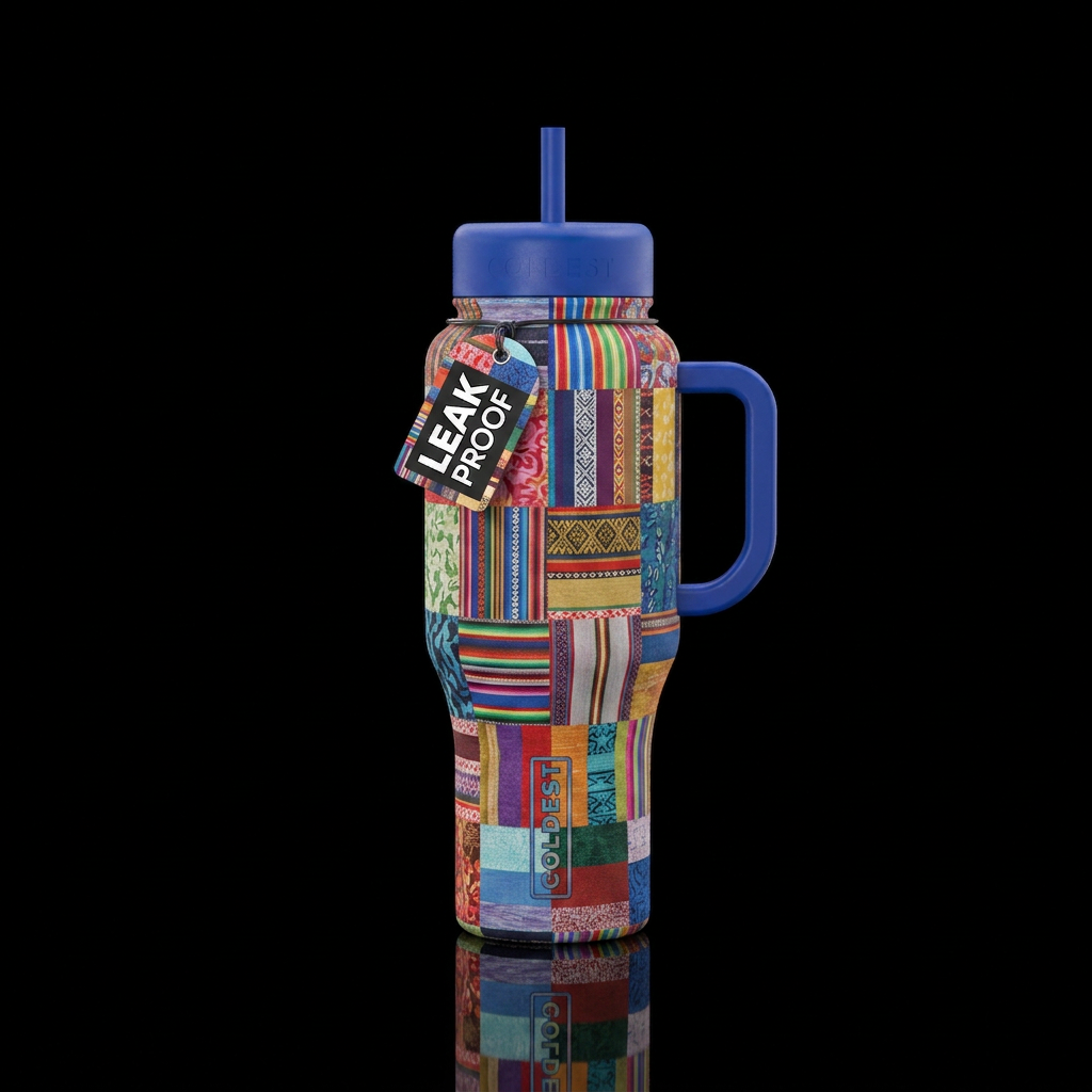 Dolly’s Coat water bottle design
