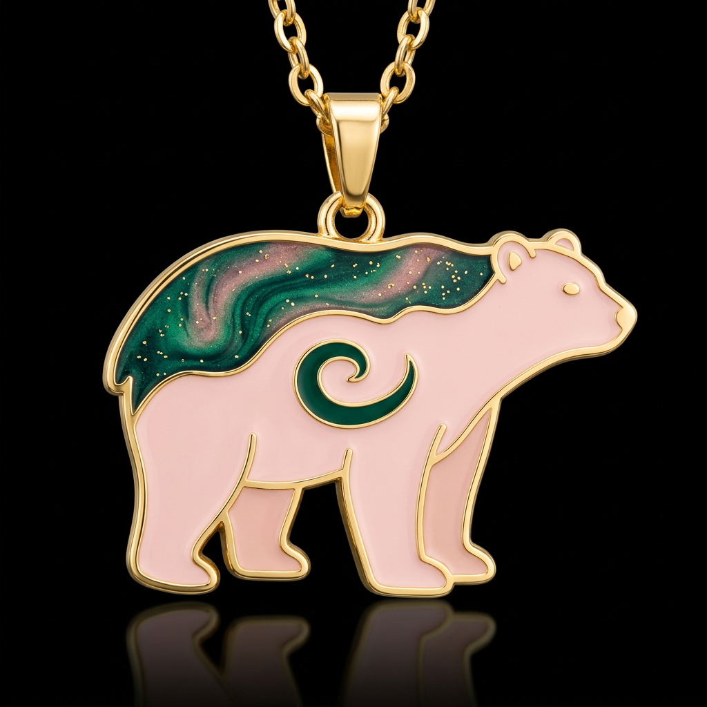 Coldie bear water bottle design