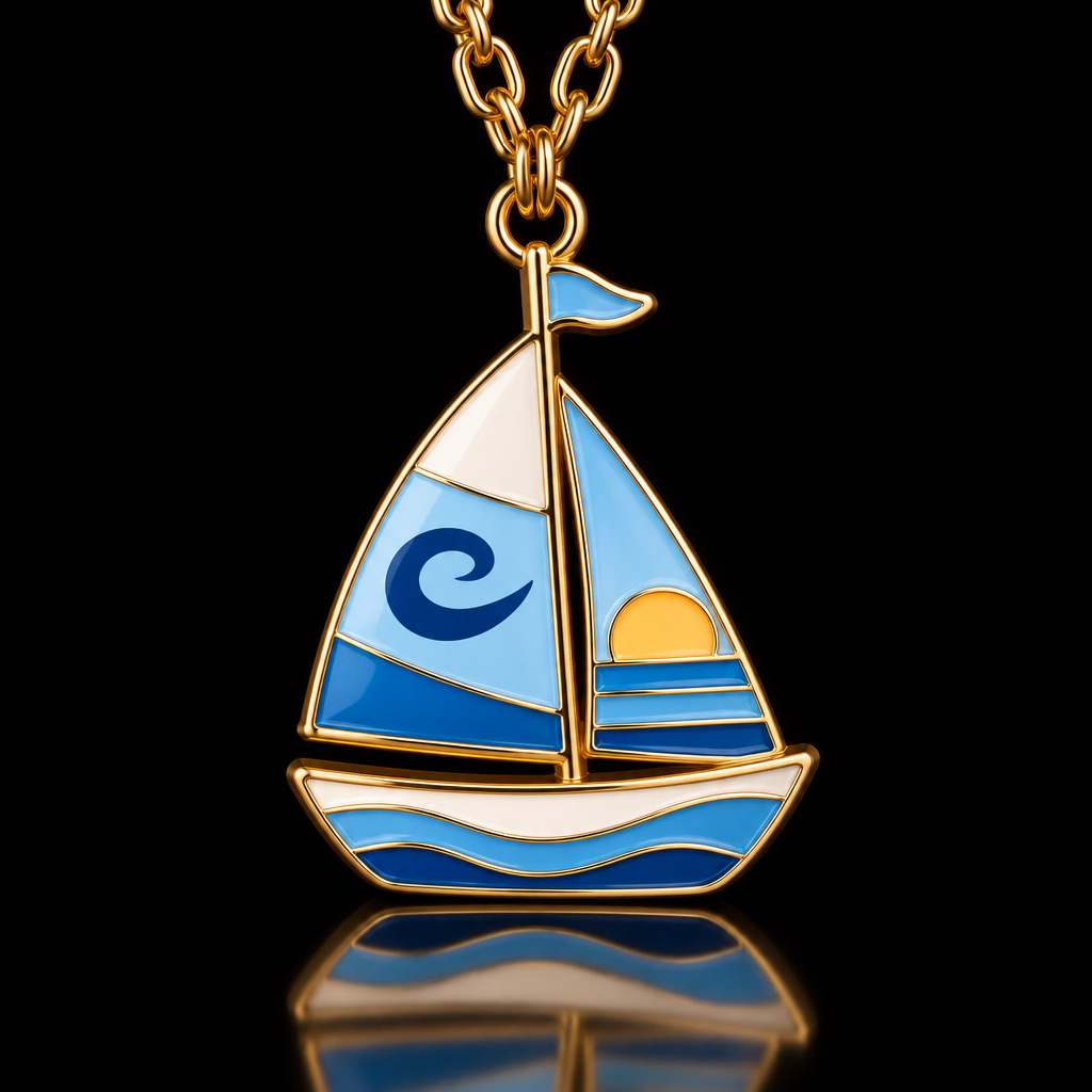 Sail away with me water bottle design