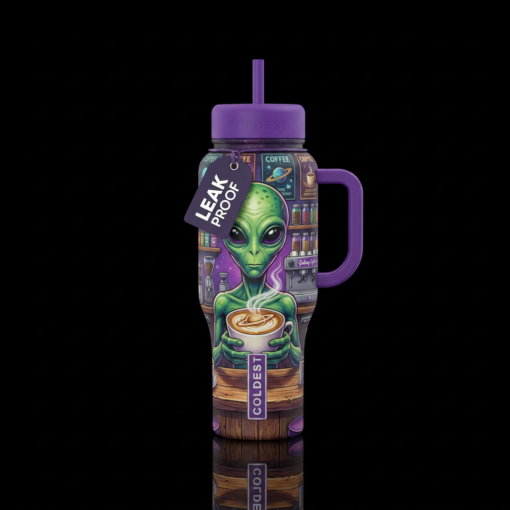 Space sips water bottle design