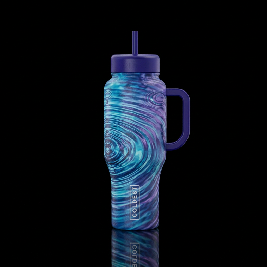 Ripples water bottle design