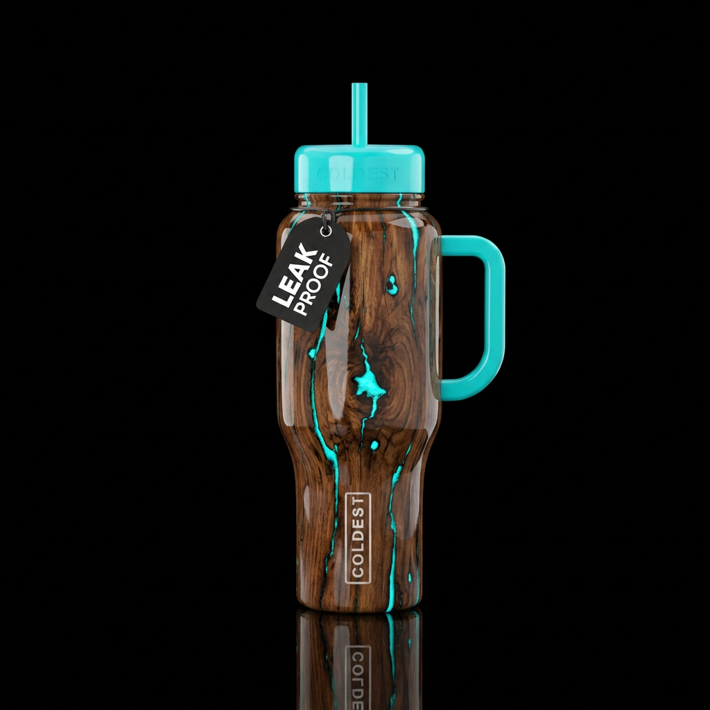 Work table water bottle design