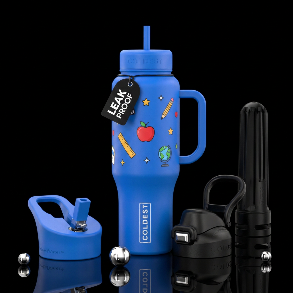Teacher appreciation water bottle design