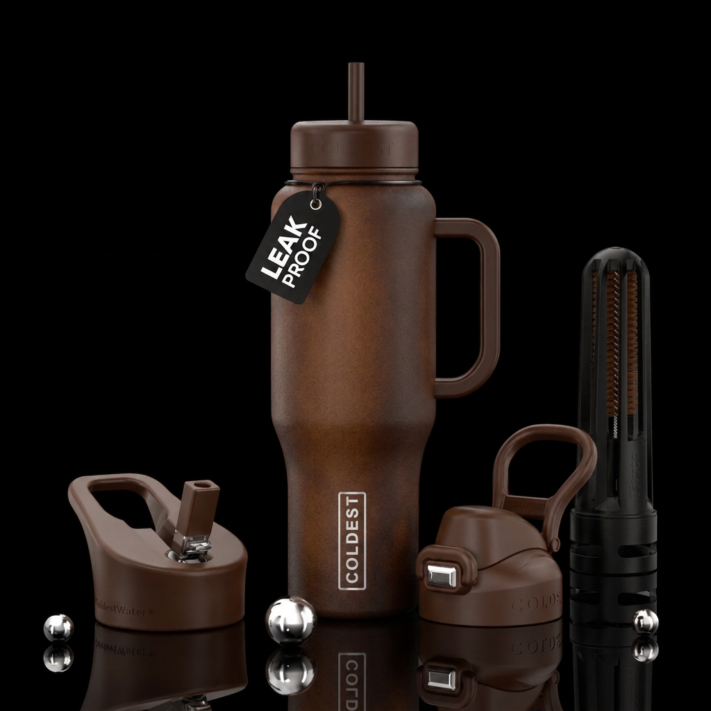 The perfect brew water bottle design
