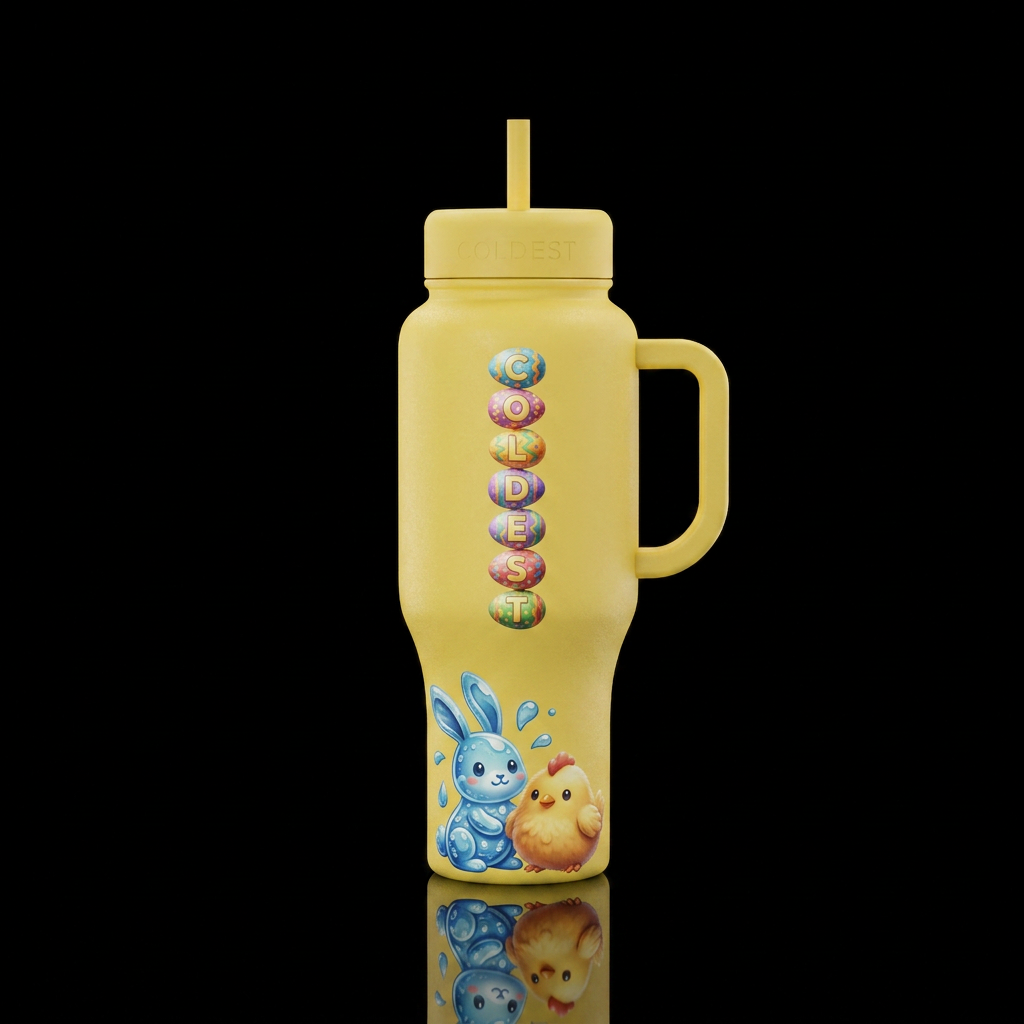 Coldest Easter water bottle design