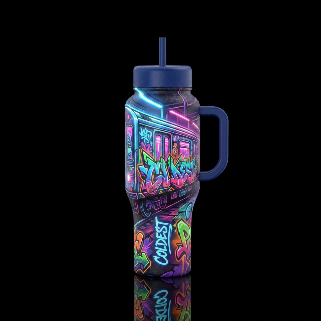 We're on  the Coldest train water bottle design