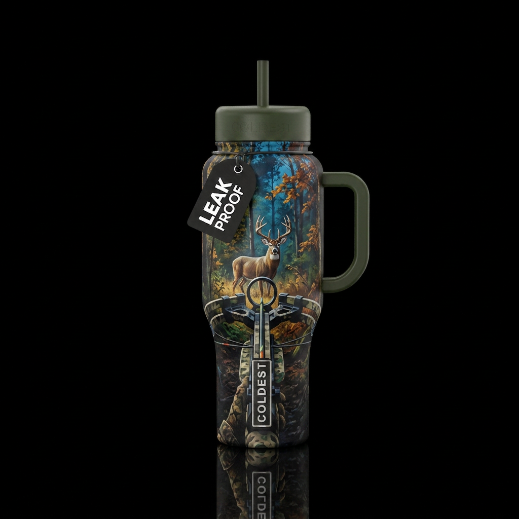 Hunting water bottle design