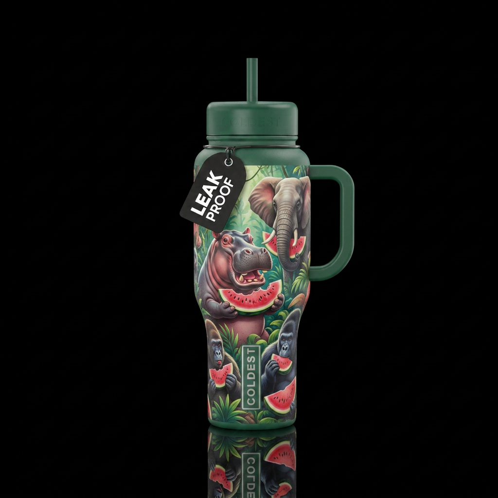 Watermelon water bottle design