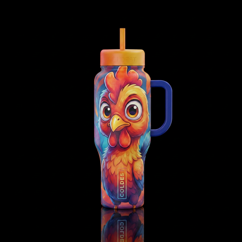 Chicken water bottle design