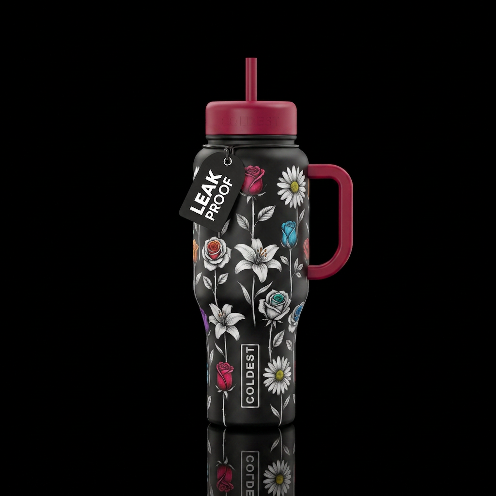 Simply beautiful ladies water bottle design