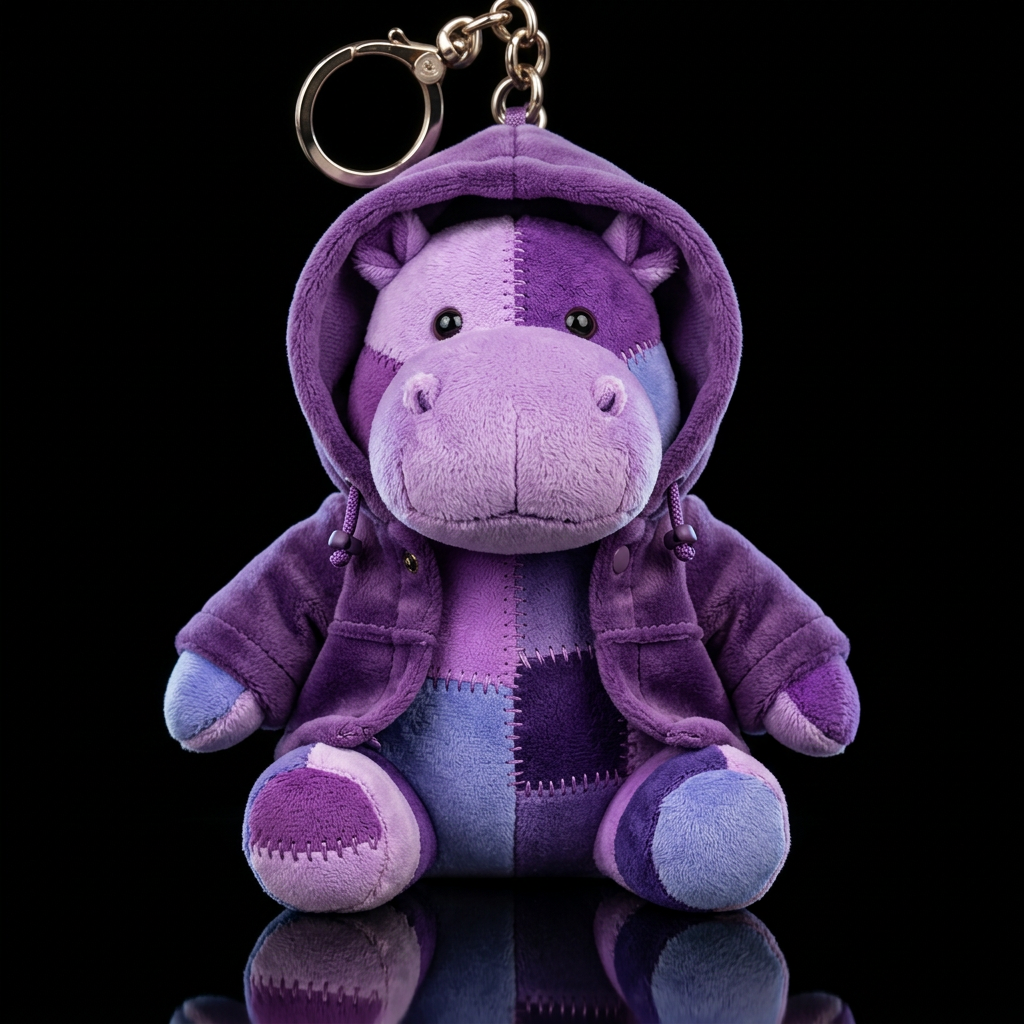 Patches the Hippo water bottle design