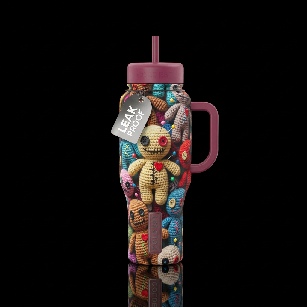 My voodoo water bottle design