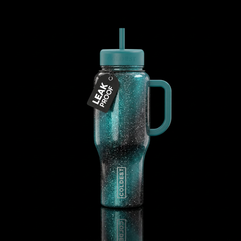 Space dream water bottle design