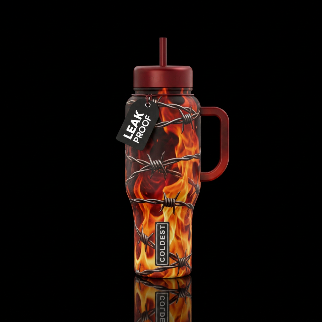 Soul searching water bottle design