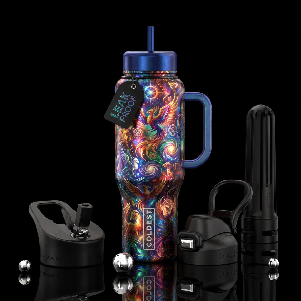 Magical water bottle design