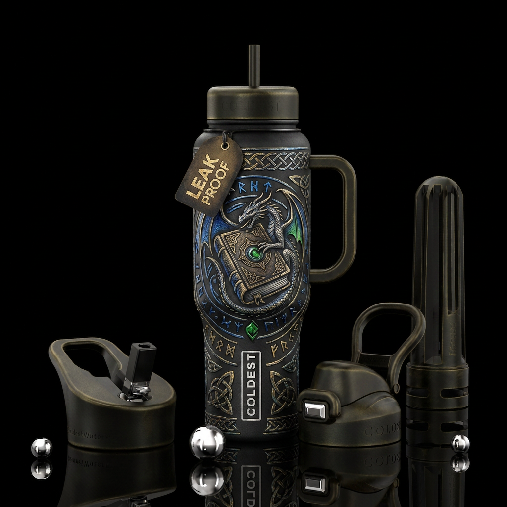 Dragon water bottle design