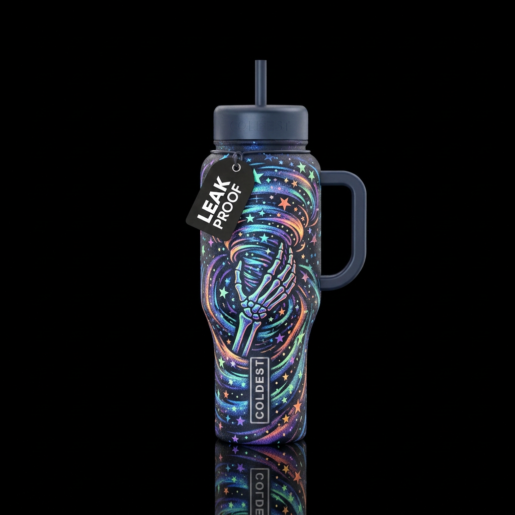 Stardust Phalanx water bottle design