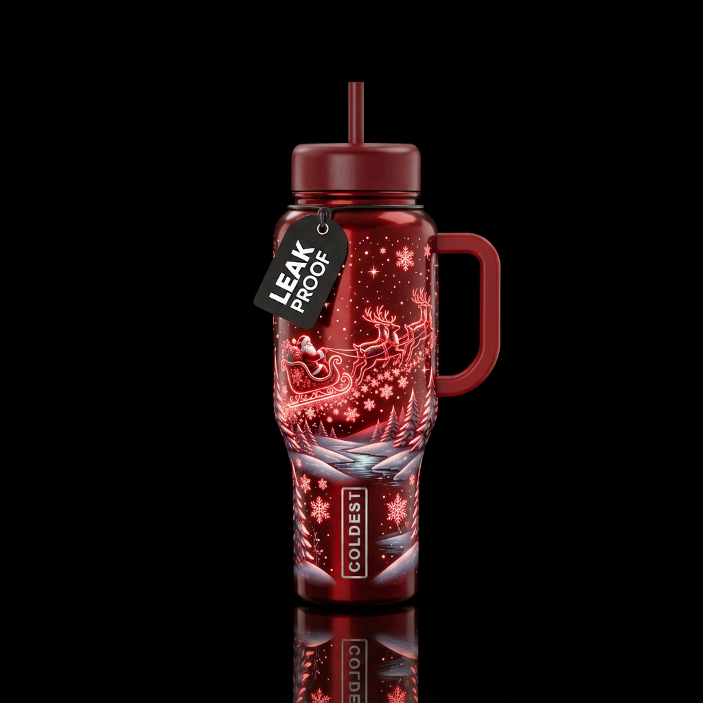 Magical flight water bottle design