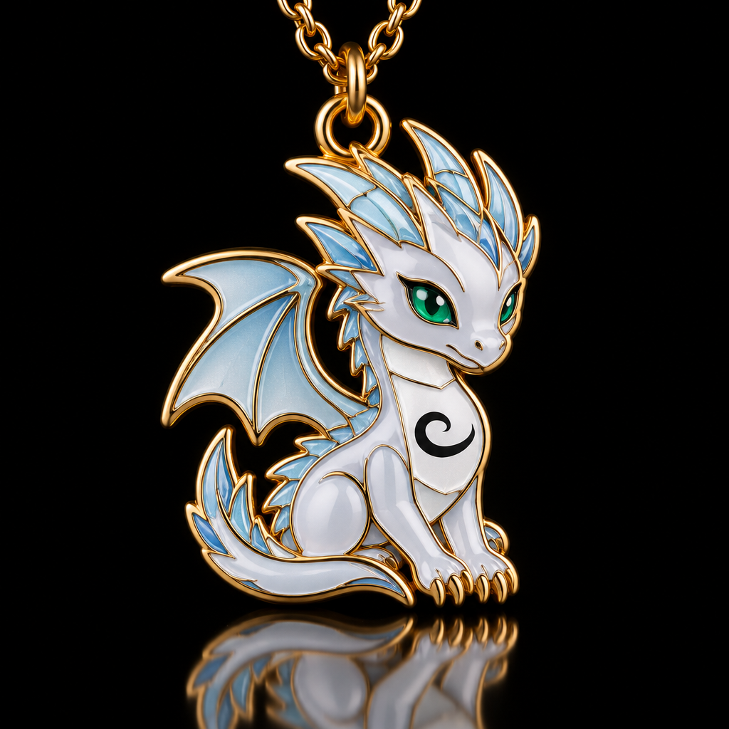 Ice dragon water bottle design