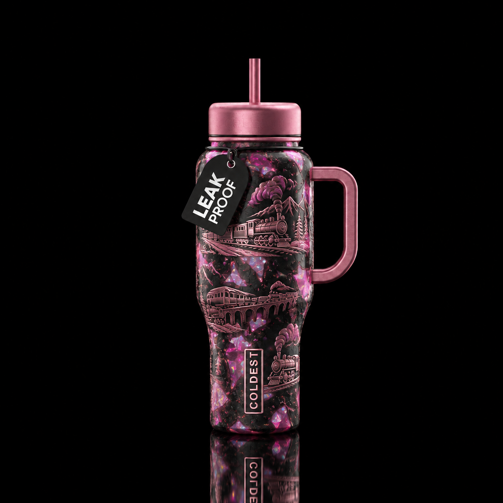 Fantasy ride water bottle design