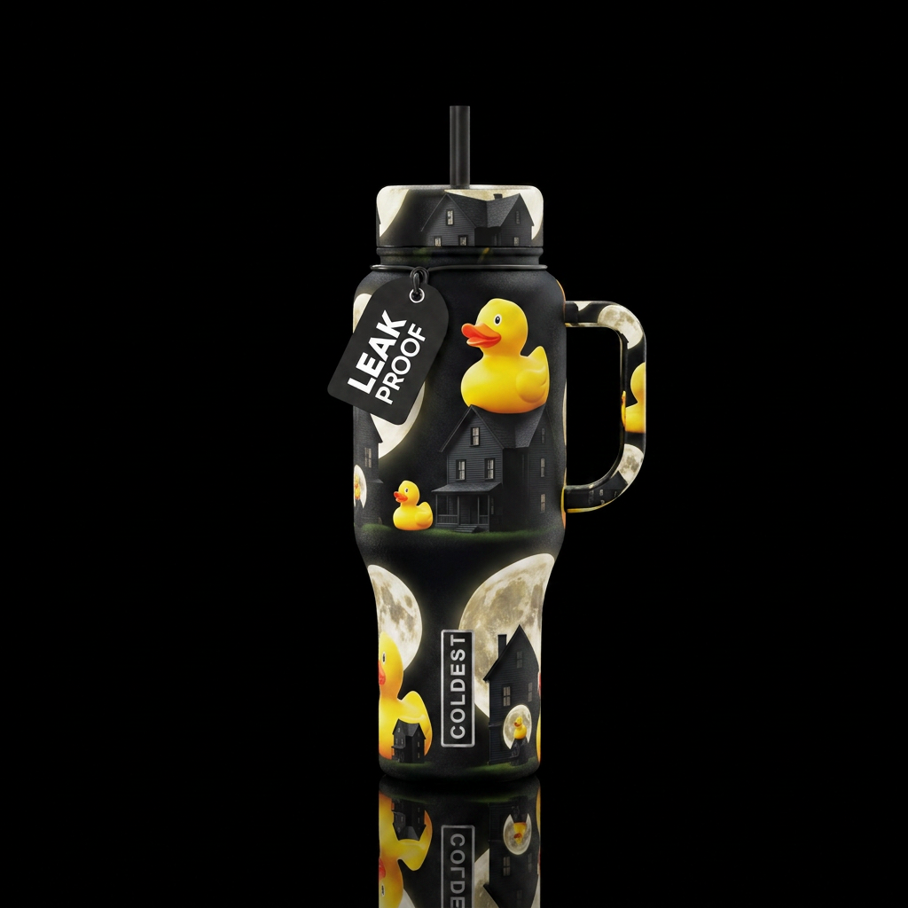 House duck water bottle design