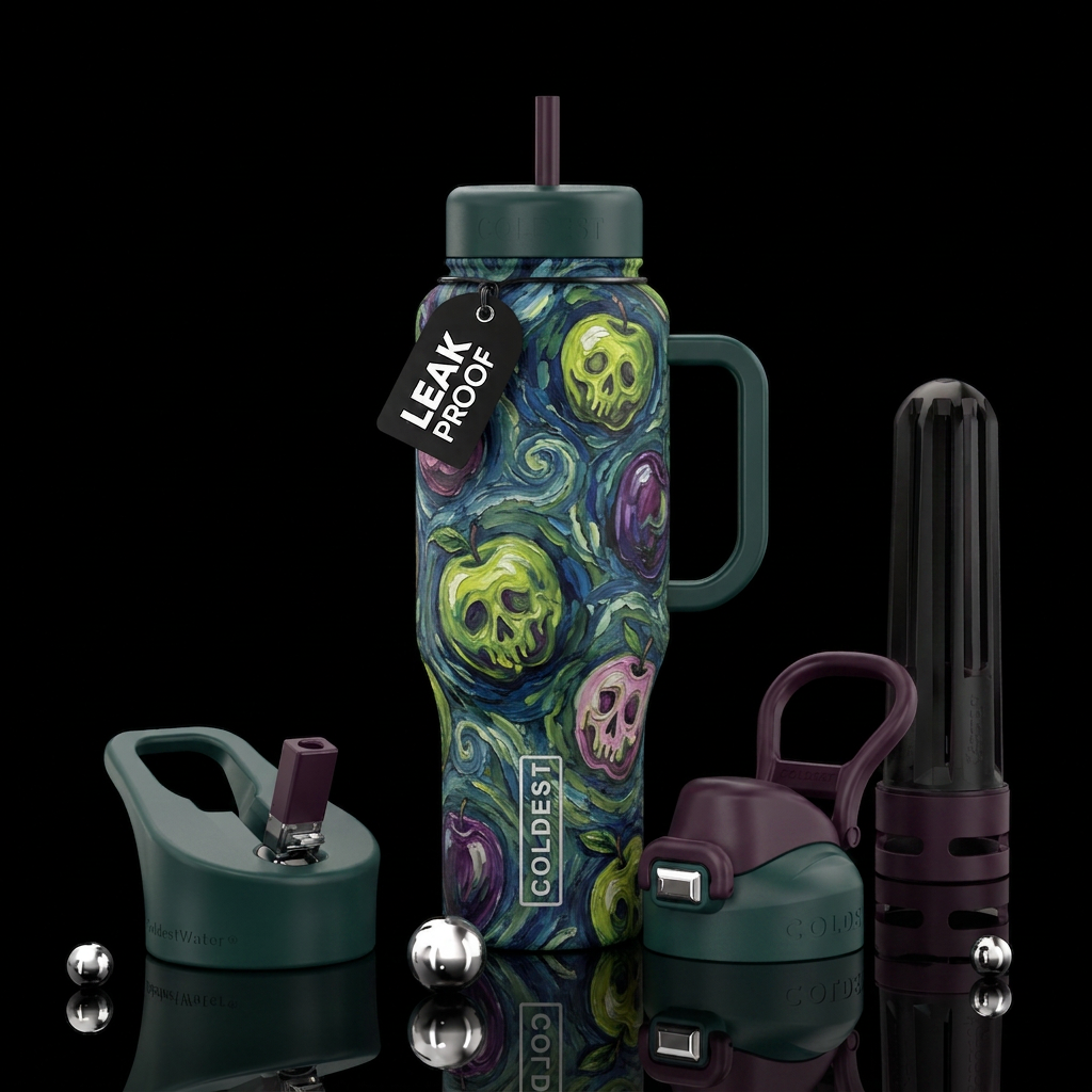 APPLES ANYONE? water bottle design