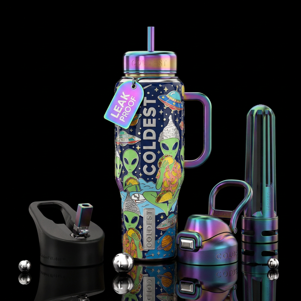 I like Tuesdays water bottle design