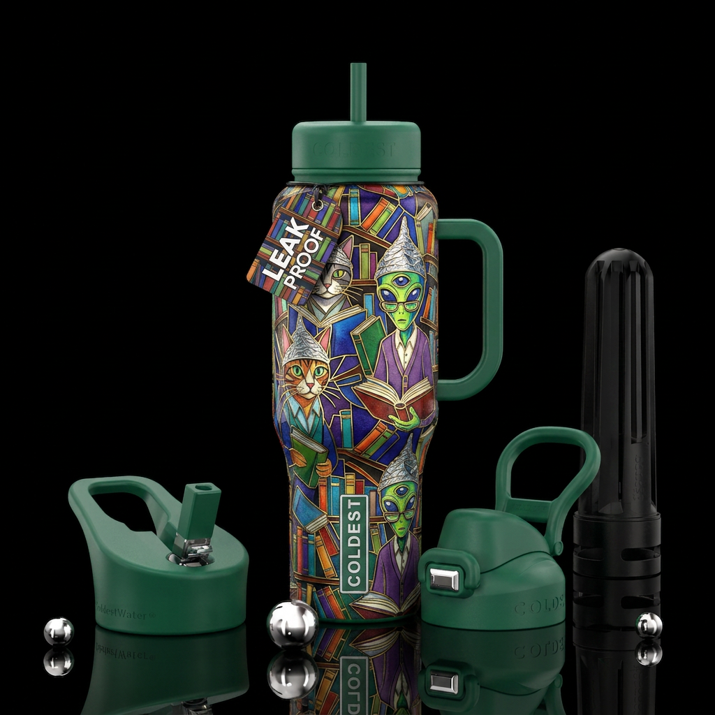 IiLuminated menowledge water bottle design