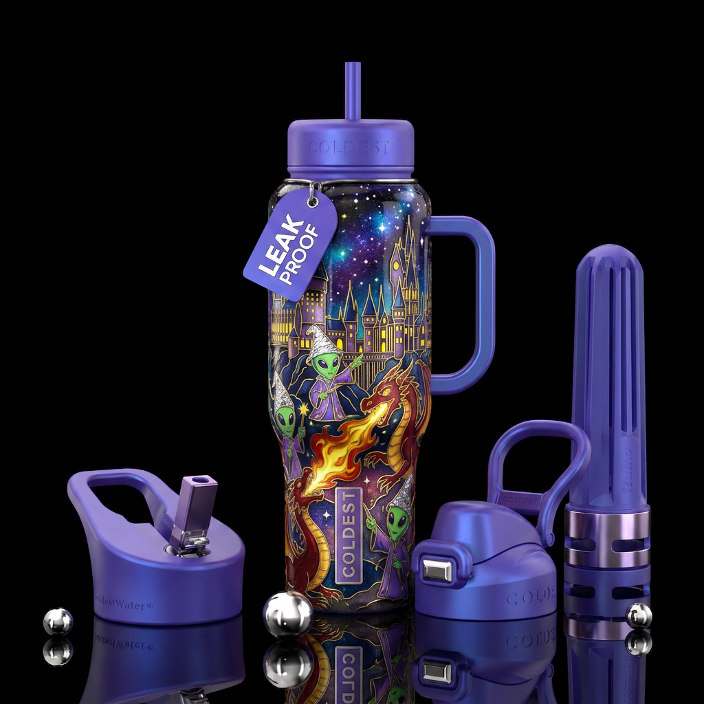 for our next trick watch us pull a rabbit out of our Dragon water bottle design