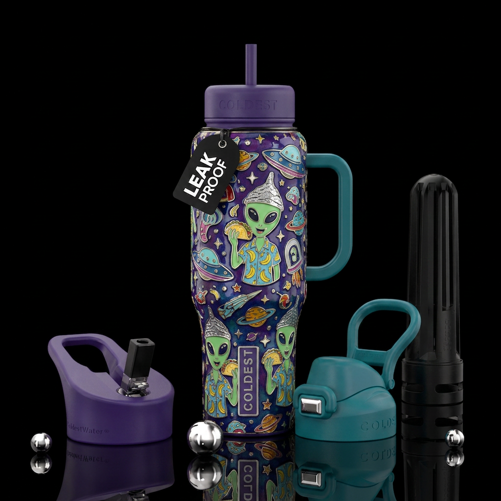 Tuesday, Tuesday, Tuesday water bottle design
