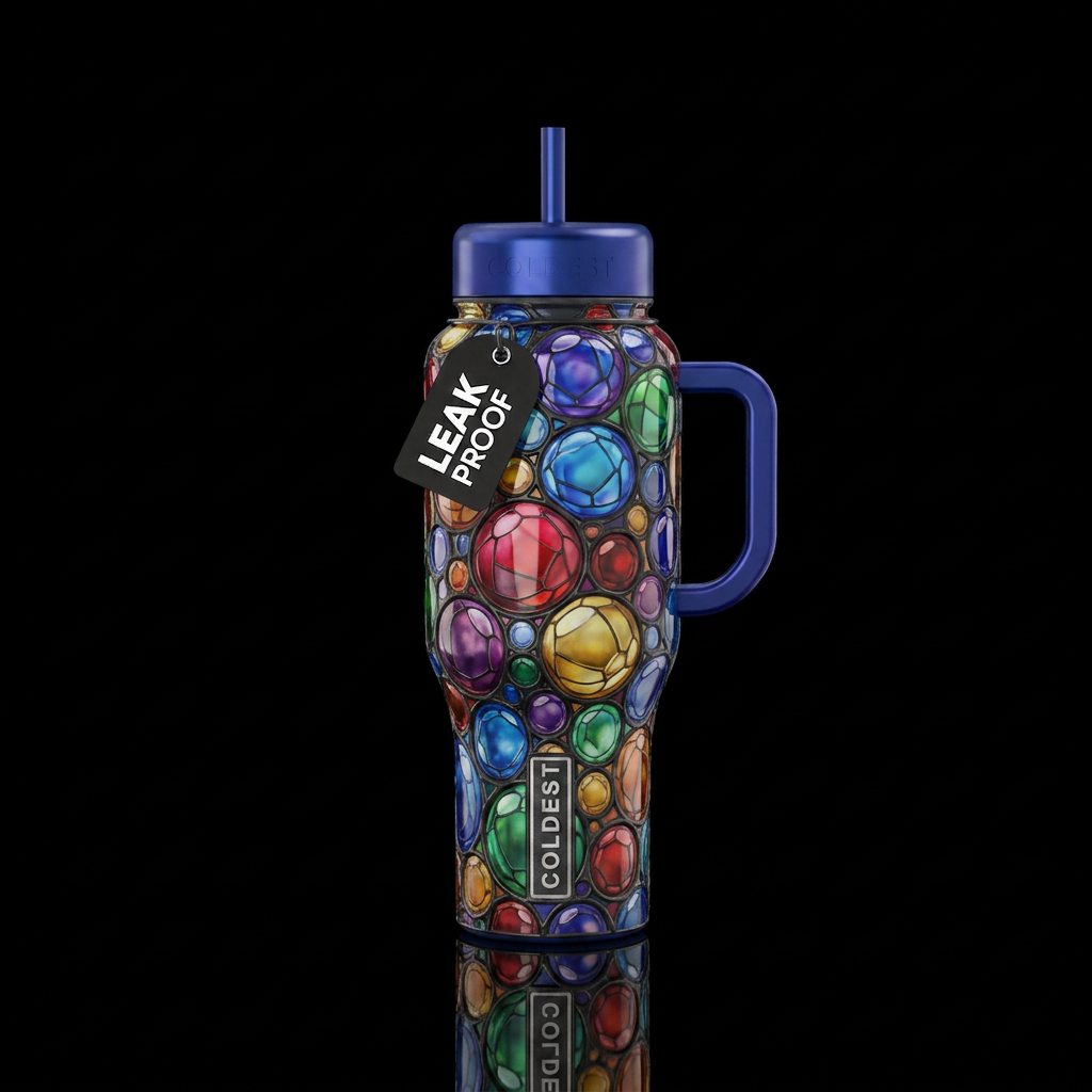Bobble bubbles water bottle design