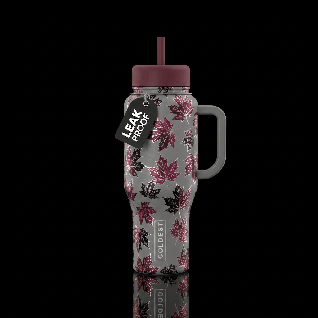 Falling for you water bottle design