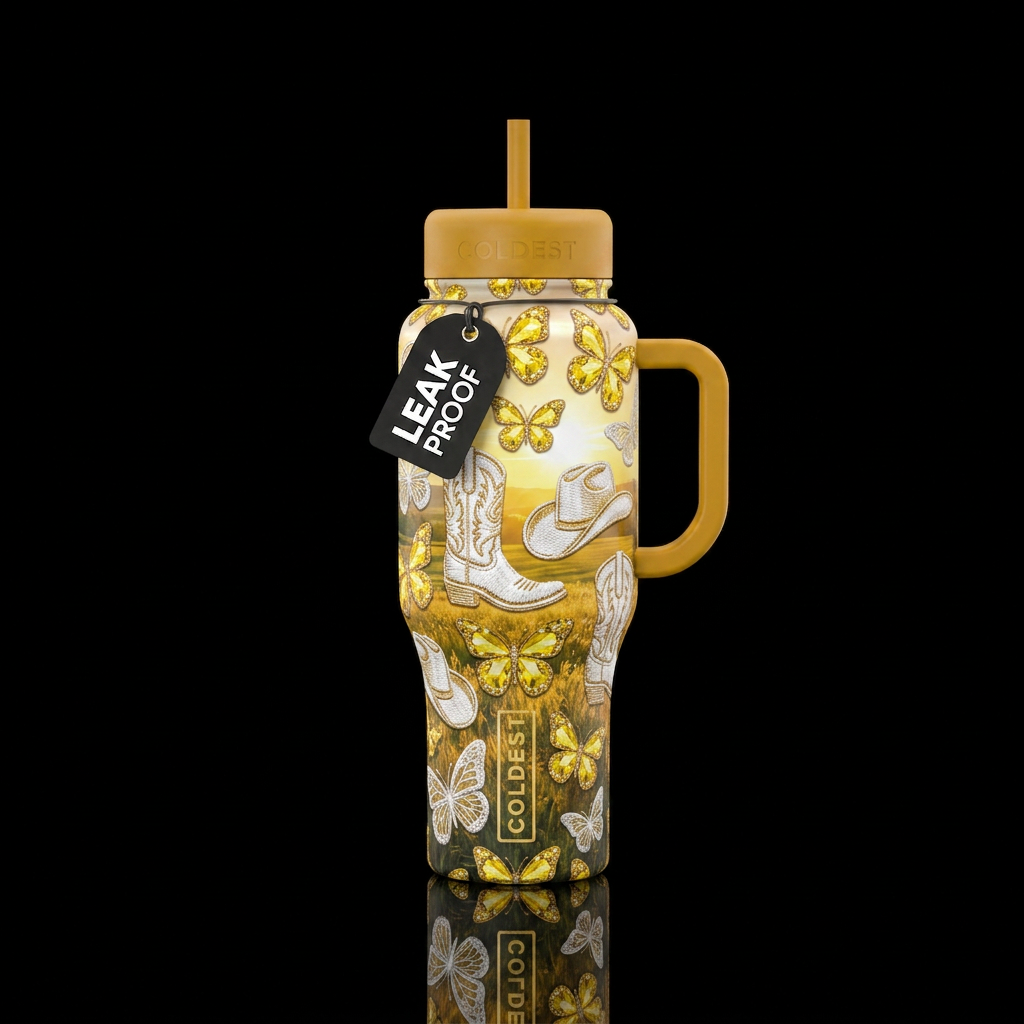 Here you come again water bottle design
