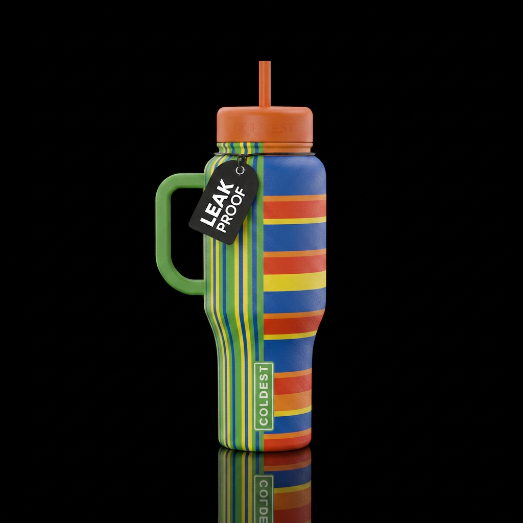 Two best friends water bottle design