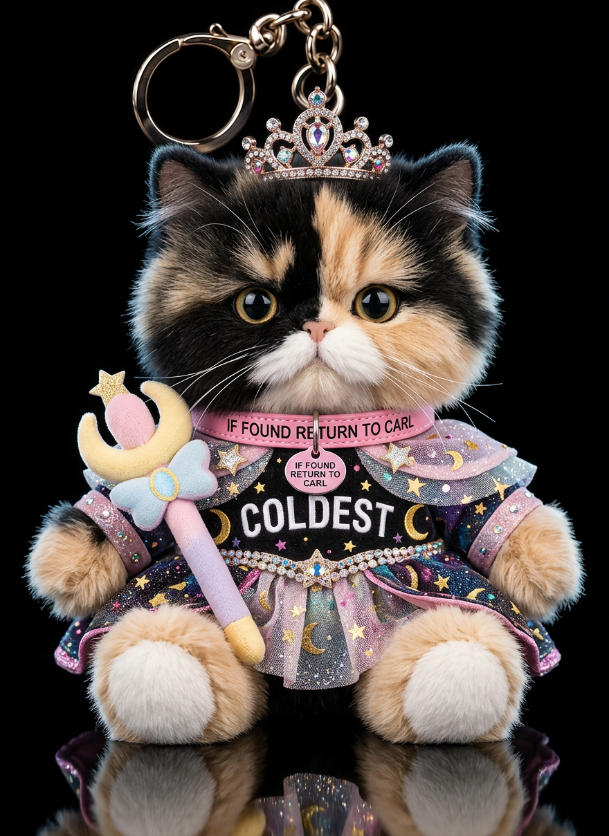 HER ROYAL MEOWNESS water bottle design